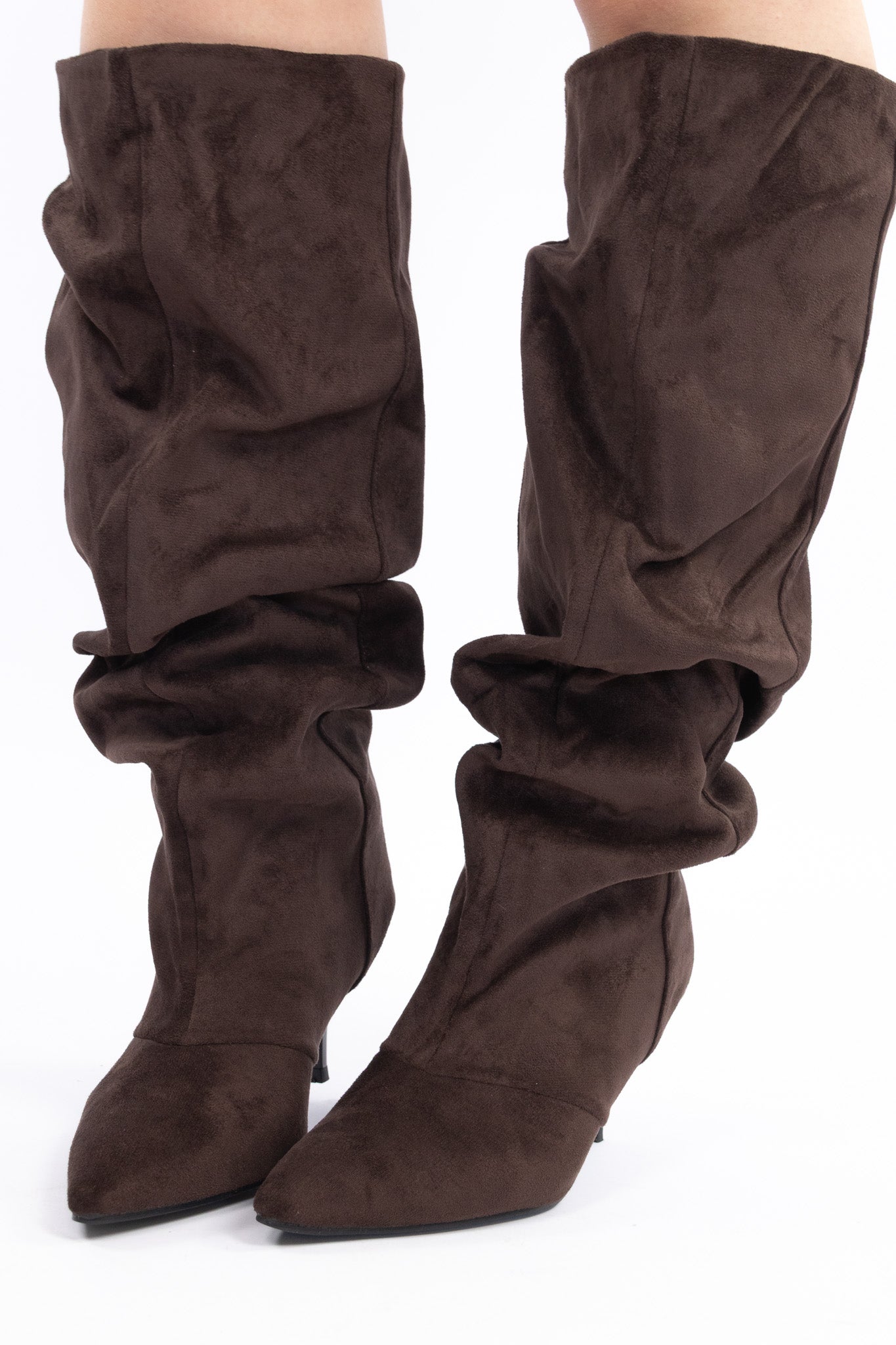 Runway Slouch Knee Boots