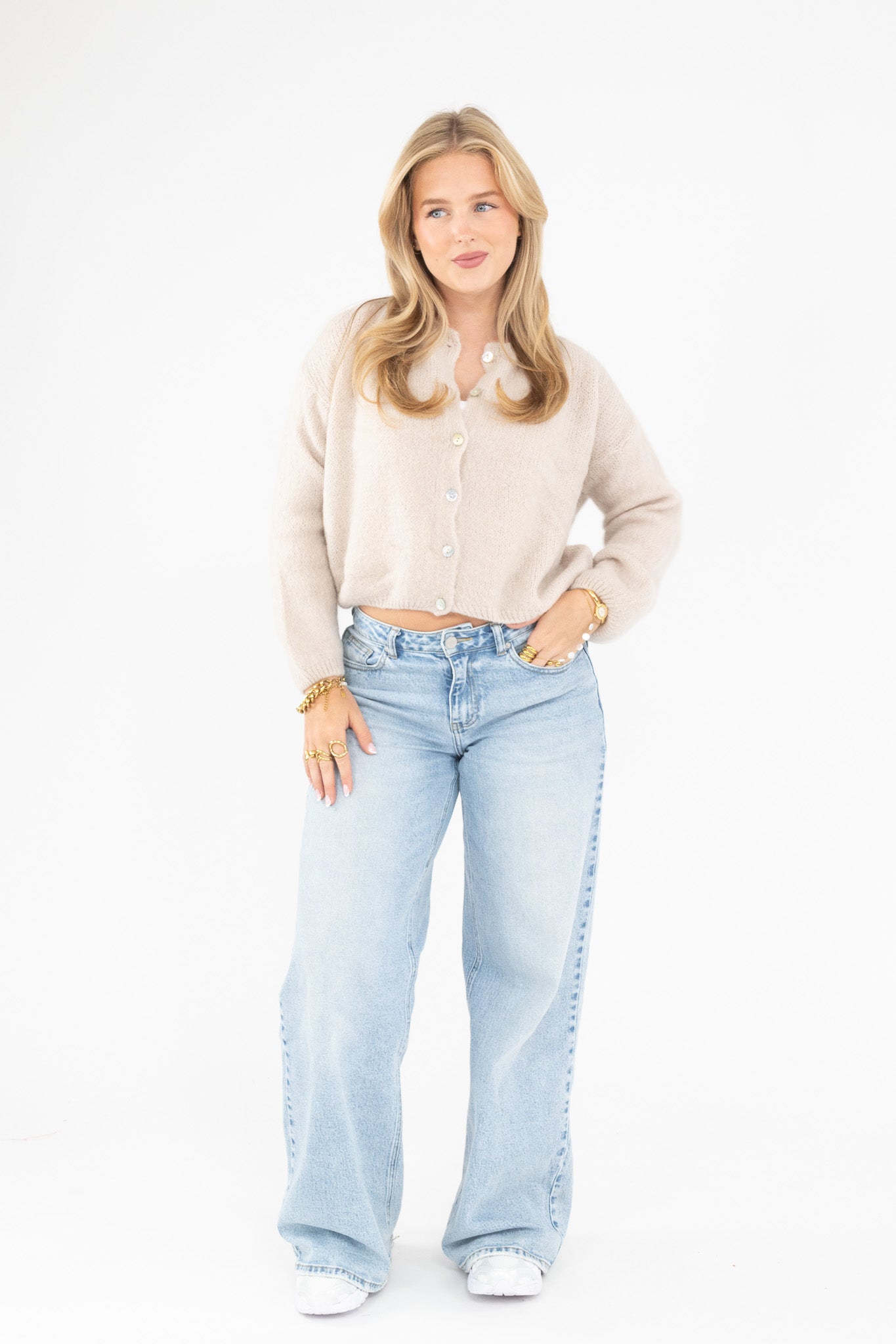 Fluffy Knit Cardigan