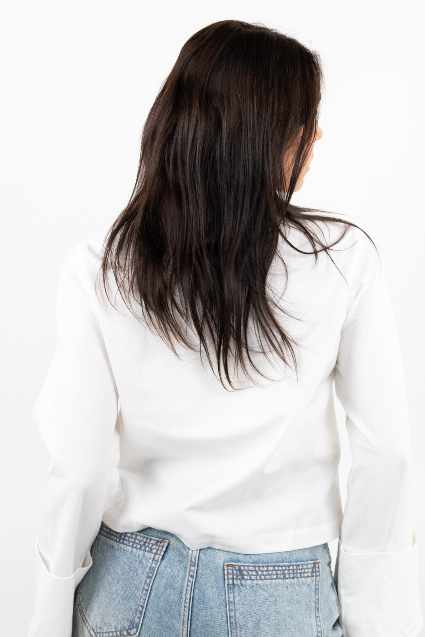 Bow Detail Linen Blouse