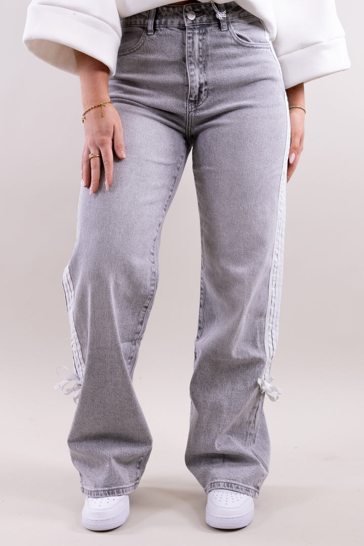 Rox wide leg jeans - stretch