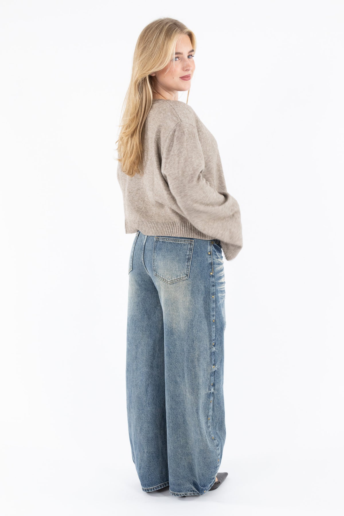 Padded Shoulder Knit