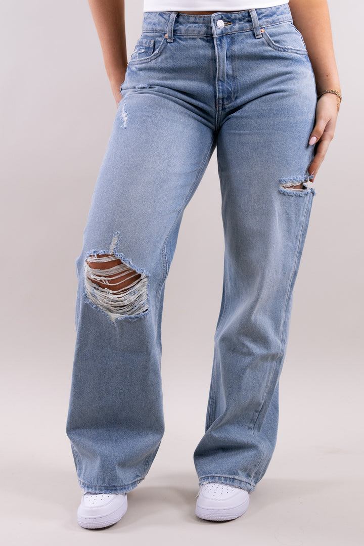 Nerea ripped jeans - no stretch