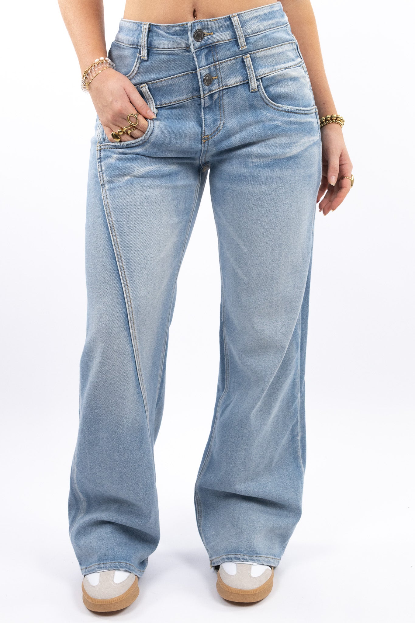 Double Waist Jeans