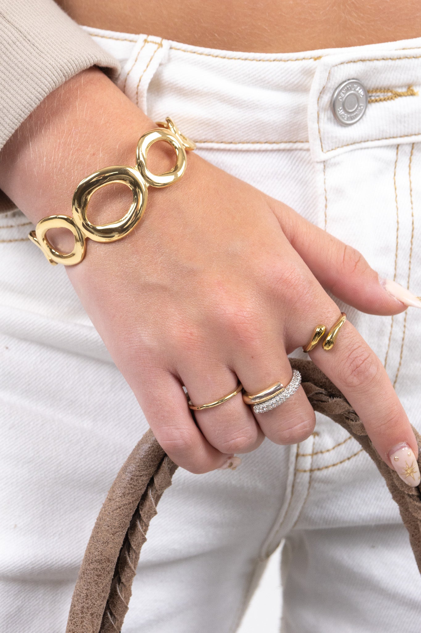 Organic Shapes Bangle