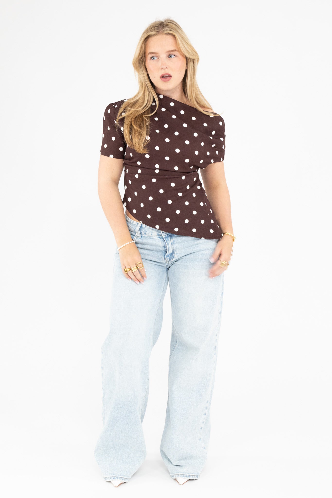 It Girl Polka Top
