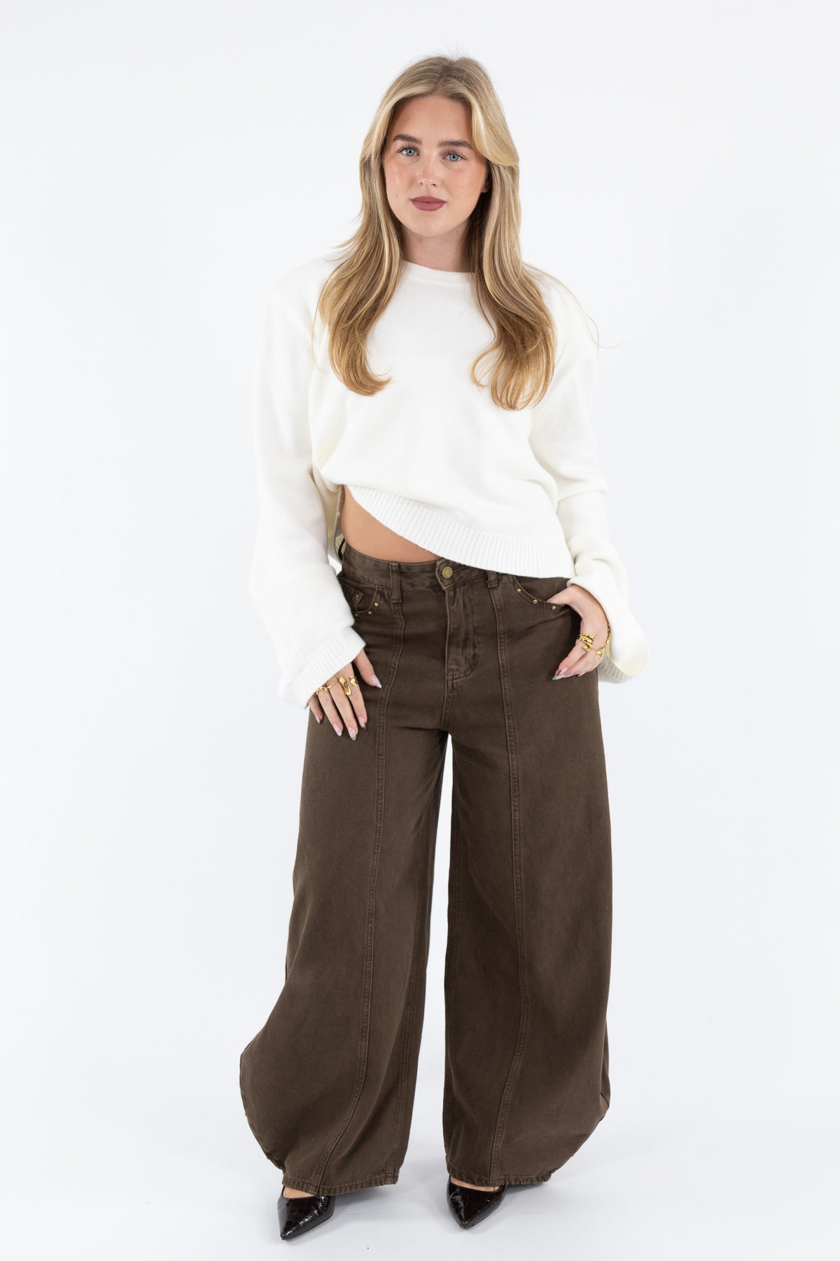 Padded Shoulder Knit