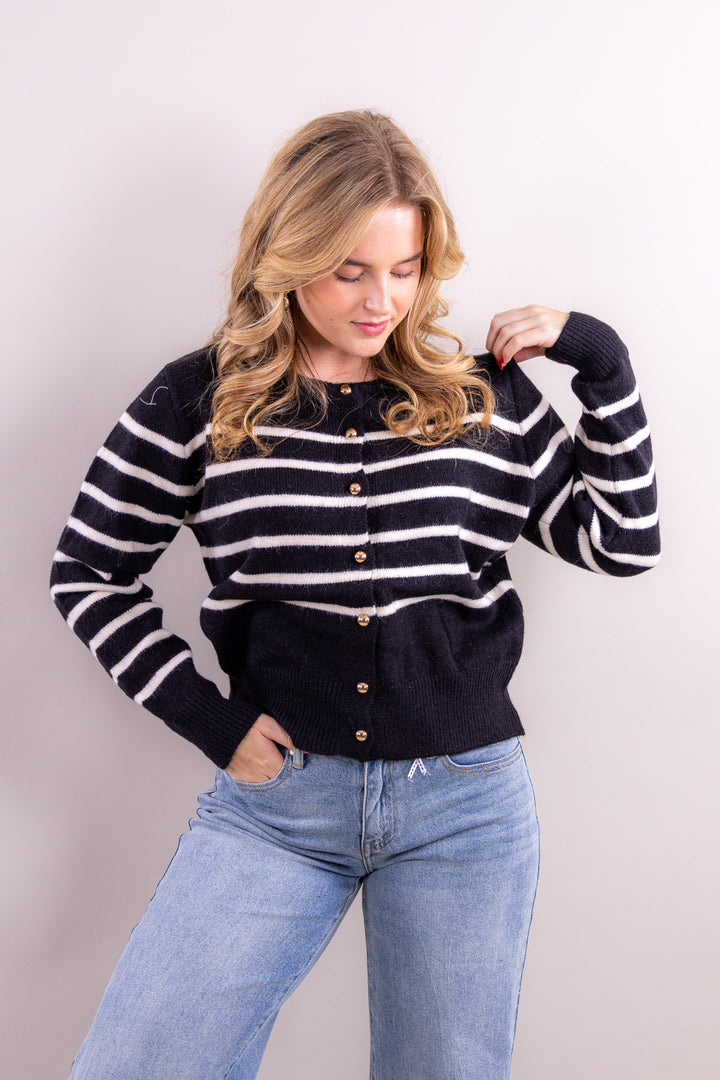 Lilou striped knit