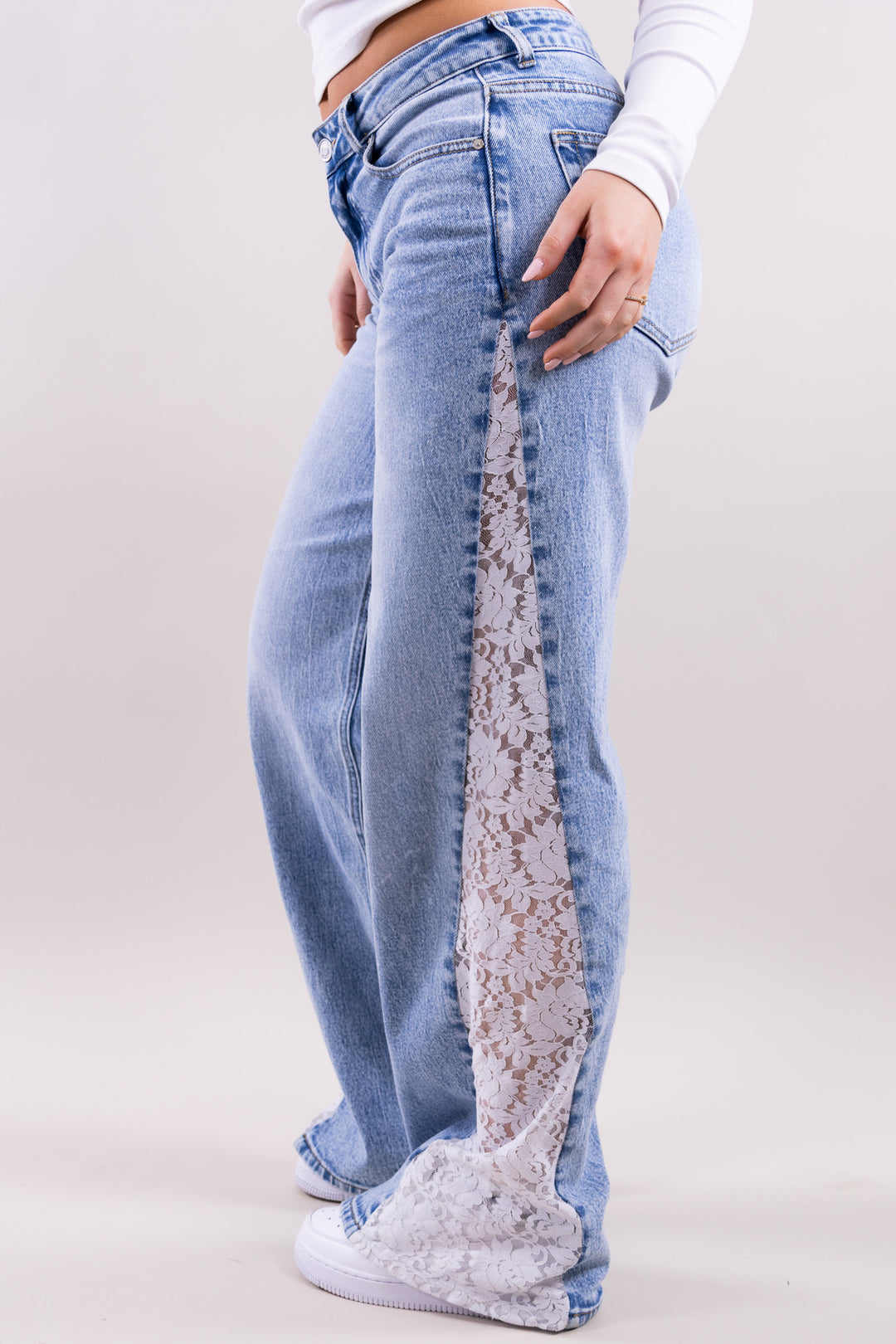 Lily lace jeans pre order