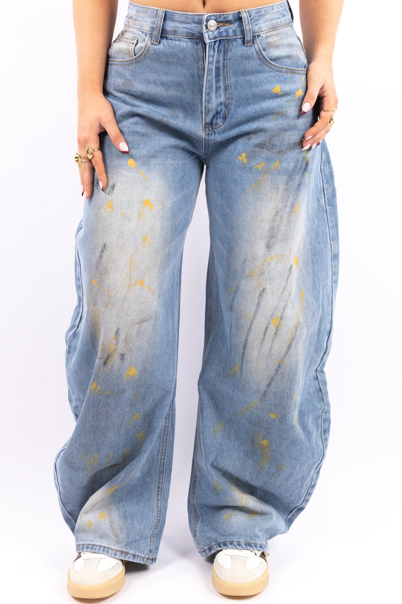 Painted Balloon Jeans