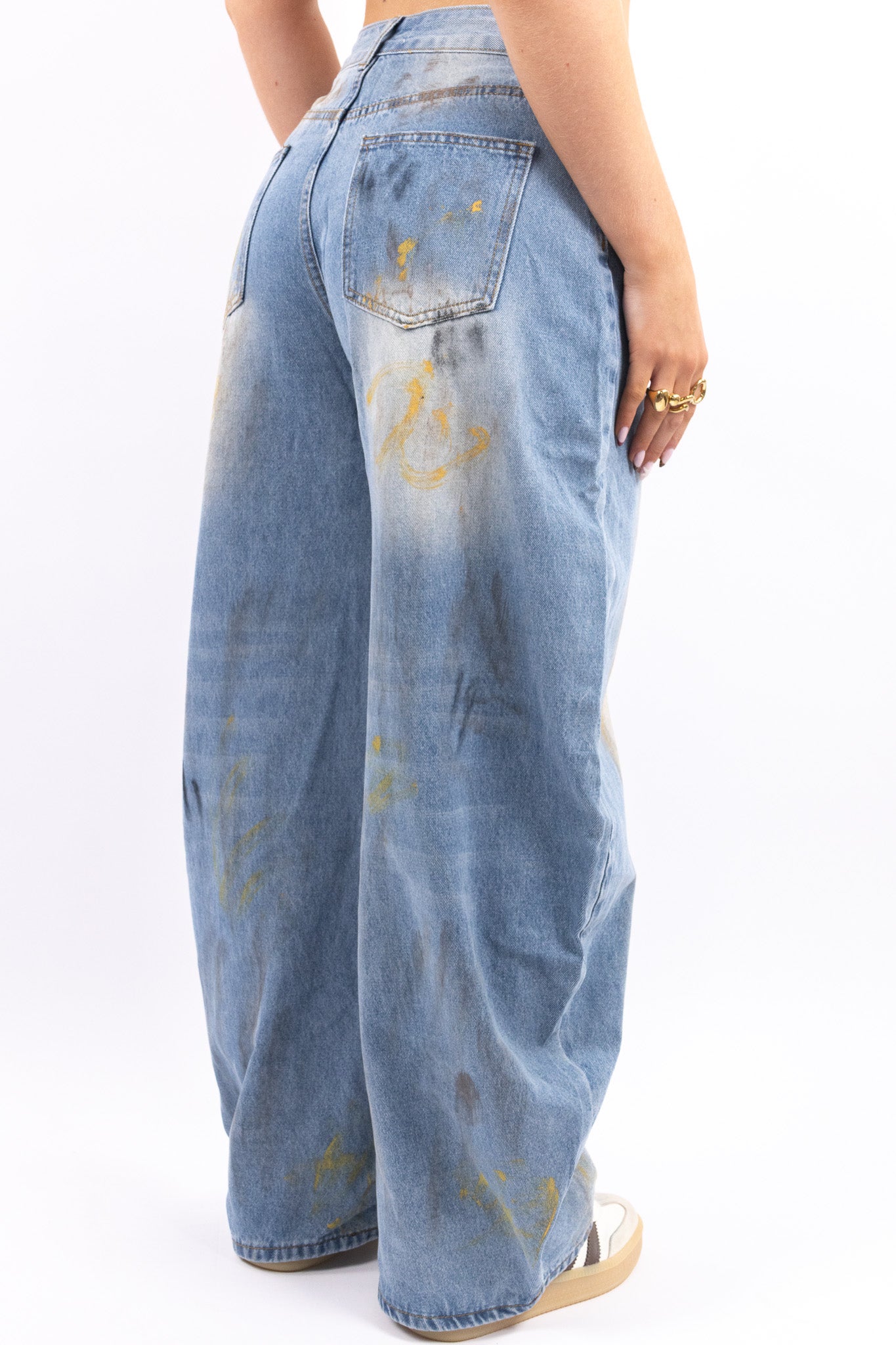 Painted Balloon Jeans