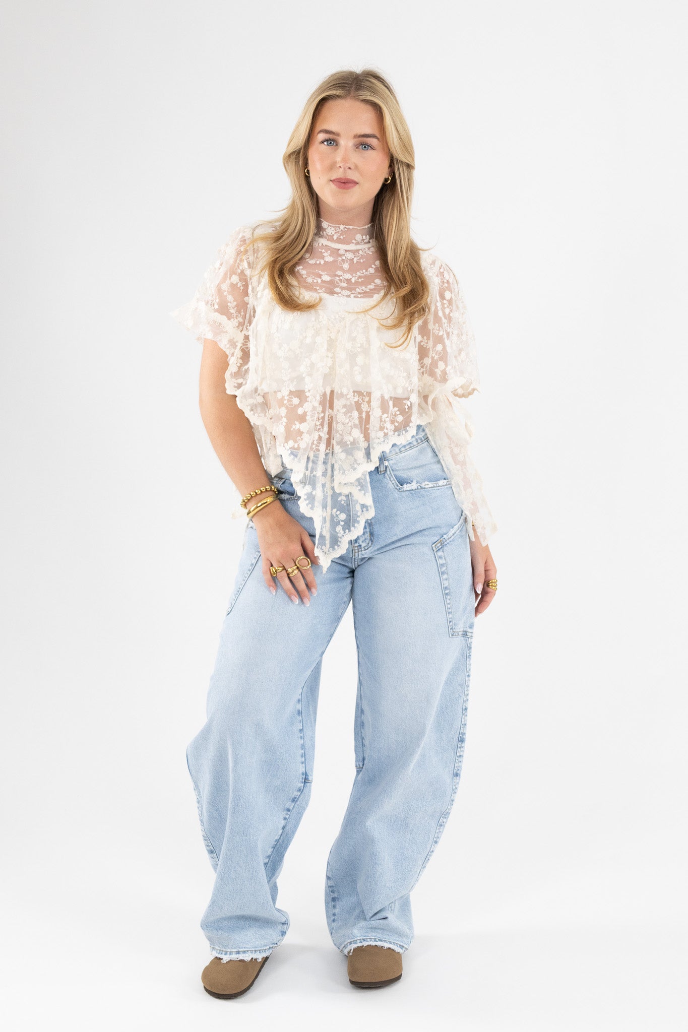 Boho Lace Top