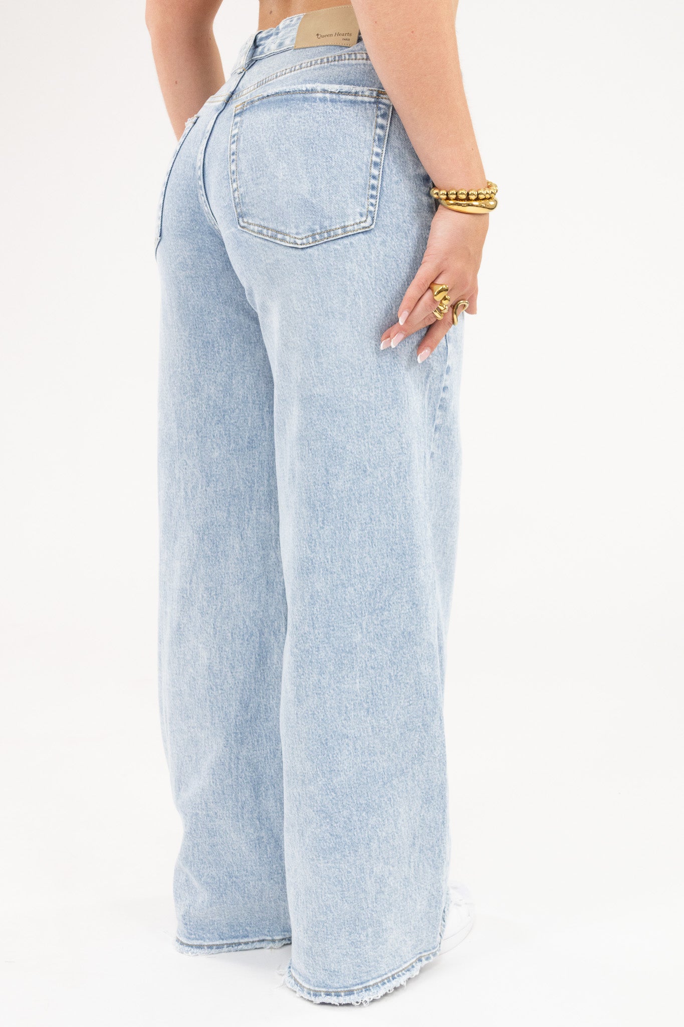 Basic Fold Over Jeans