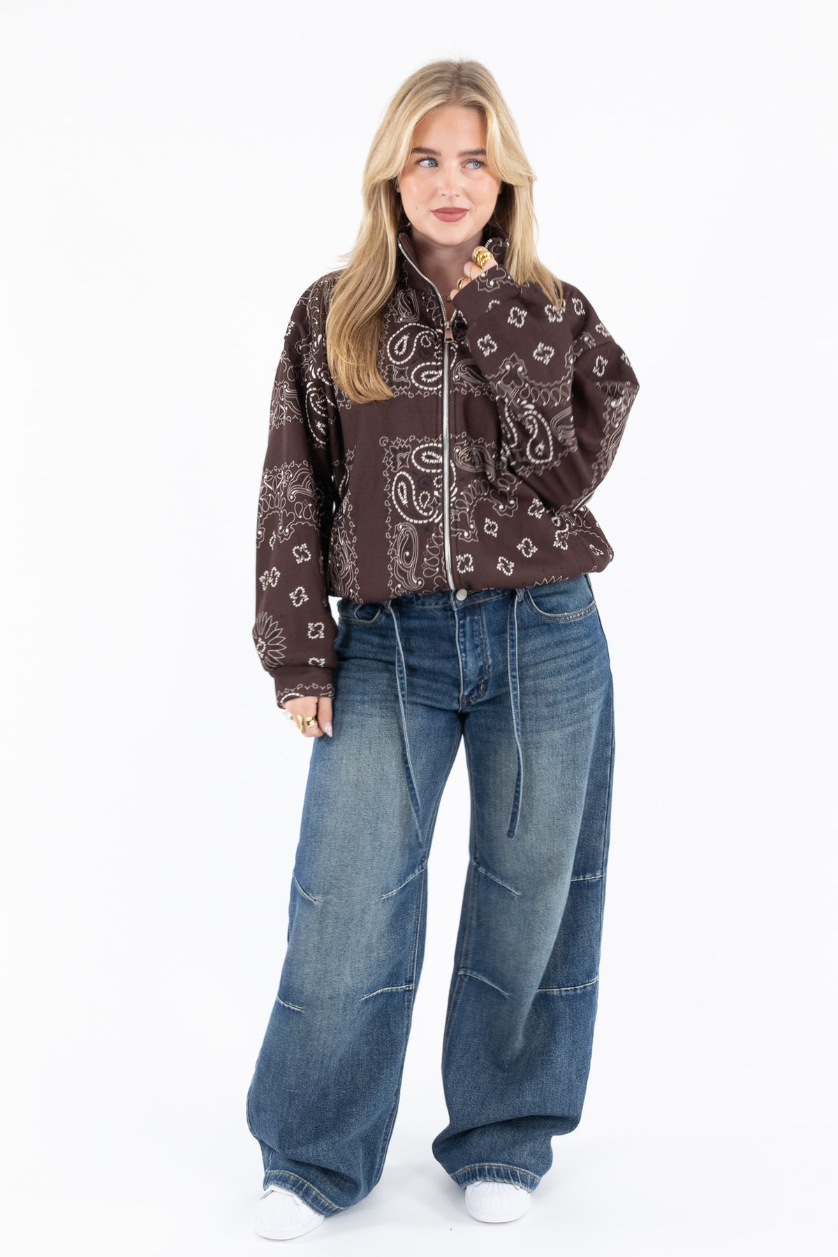 Bandana Zip Jacket