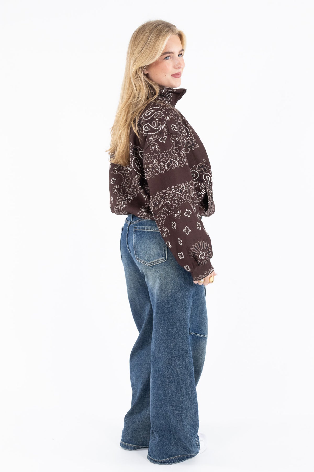 Bandana Zip Jacket