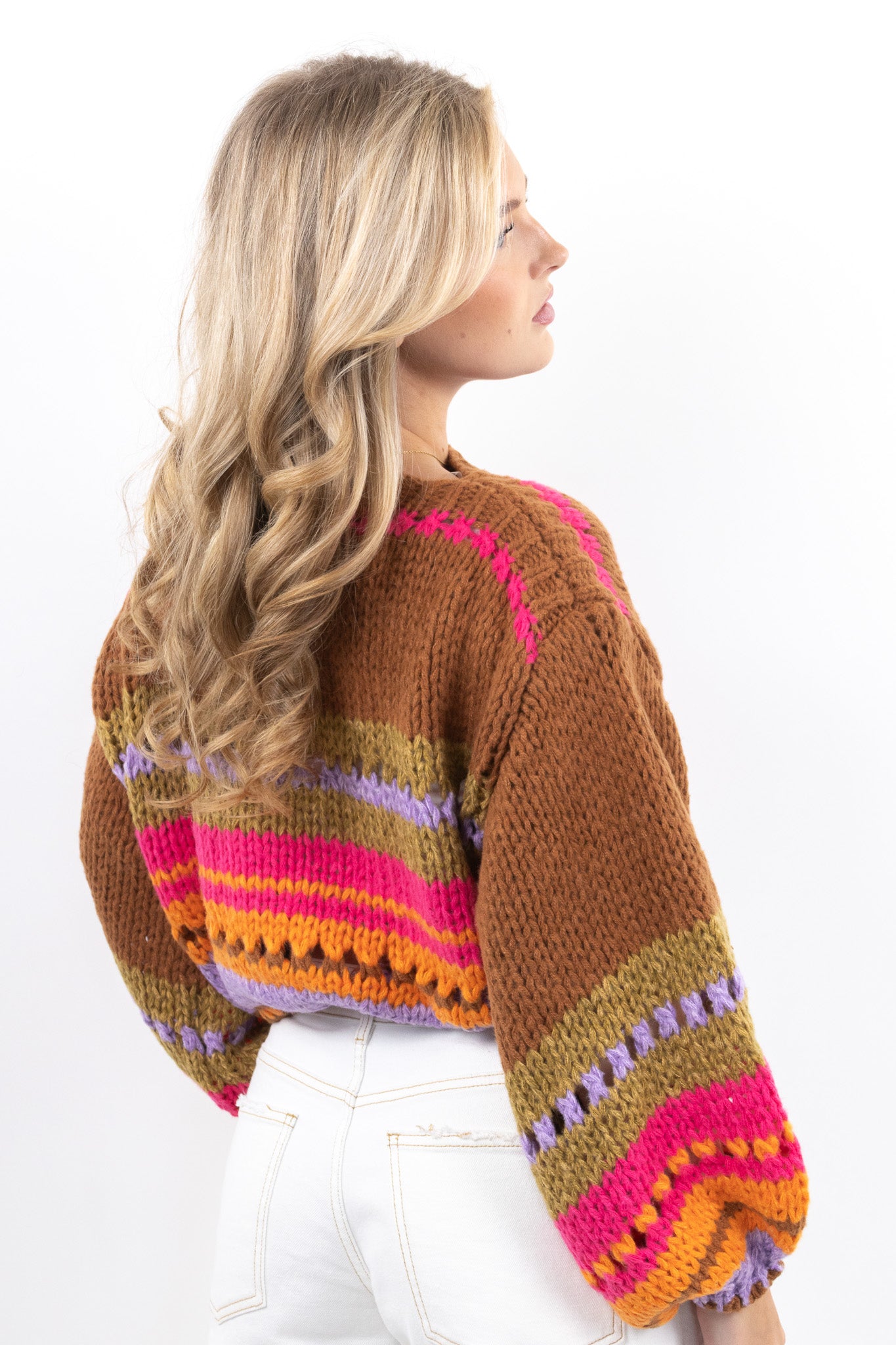 Color Pop Knit Sweater
