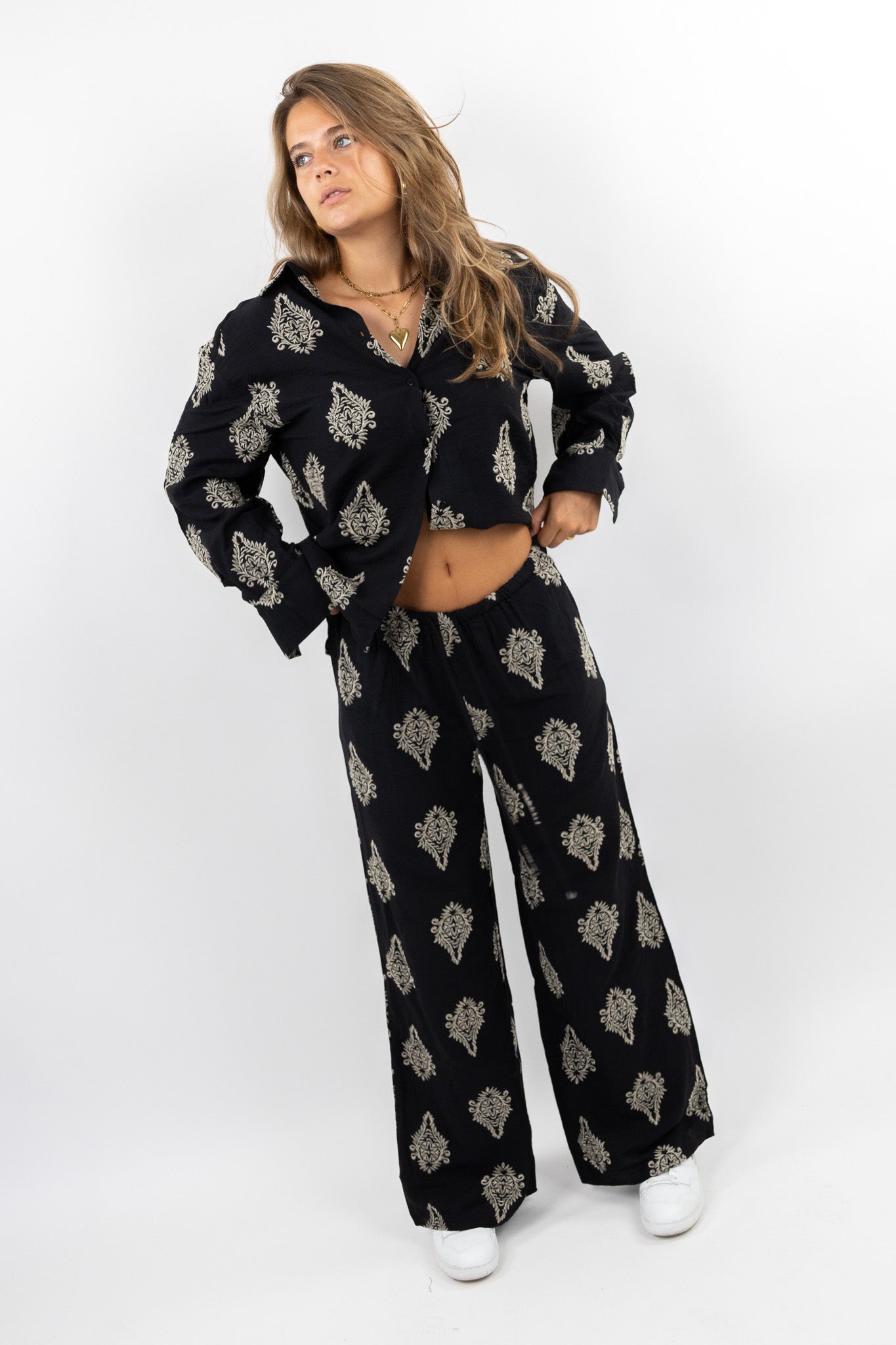 Boho Print Blouse