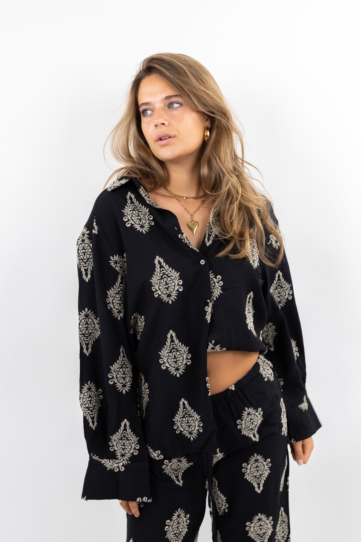Boho Print Blouse
