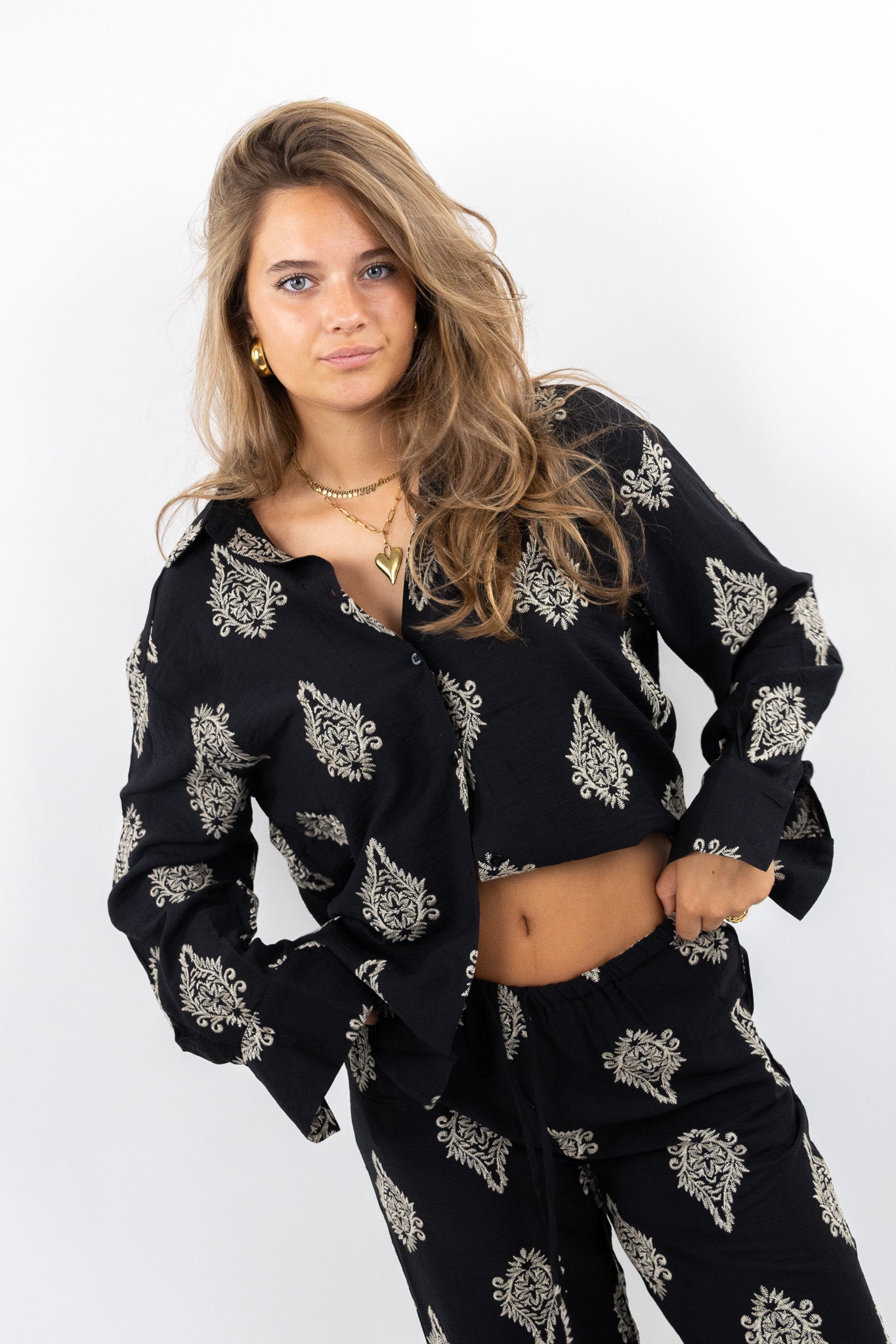 Boho Print Blouse