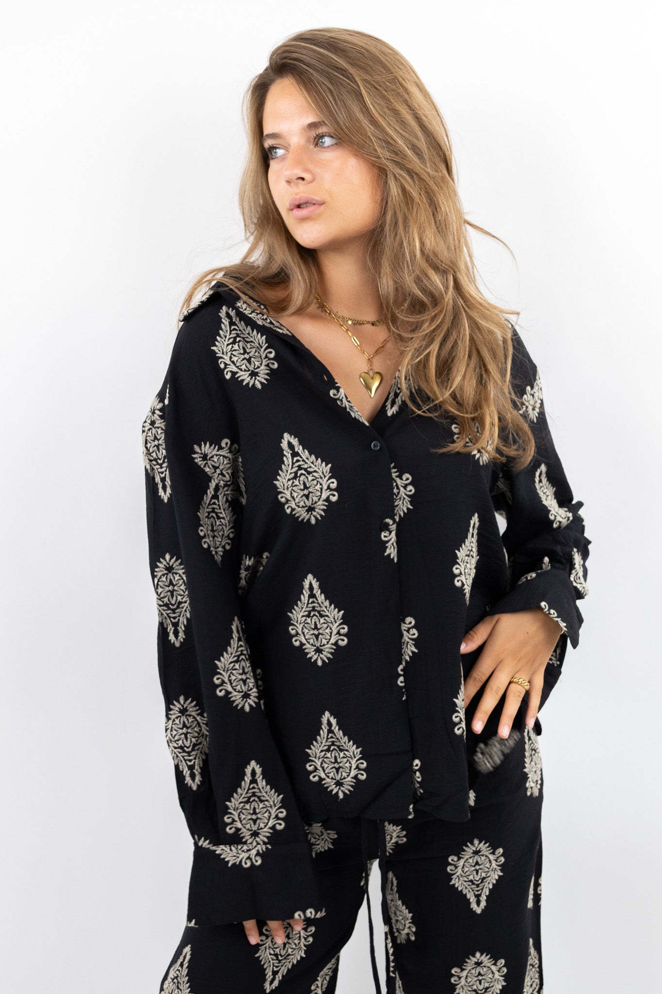 Boho Print Blouse