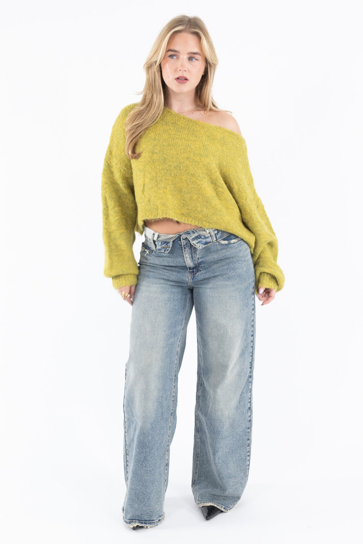 Soft Off Shoulder Knit