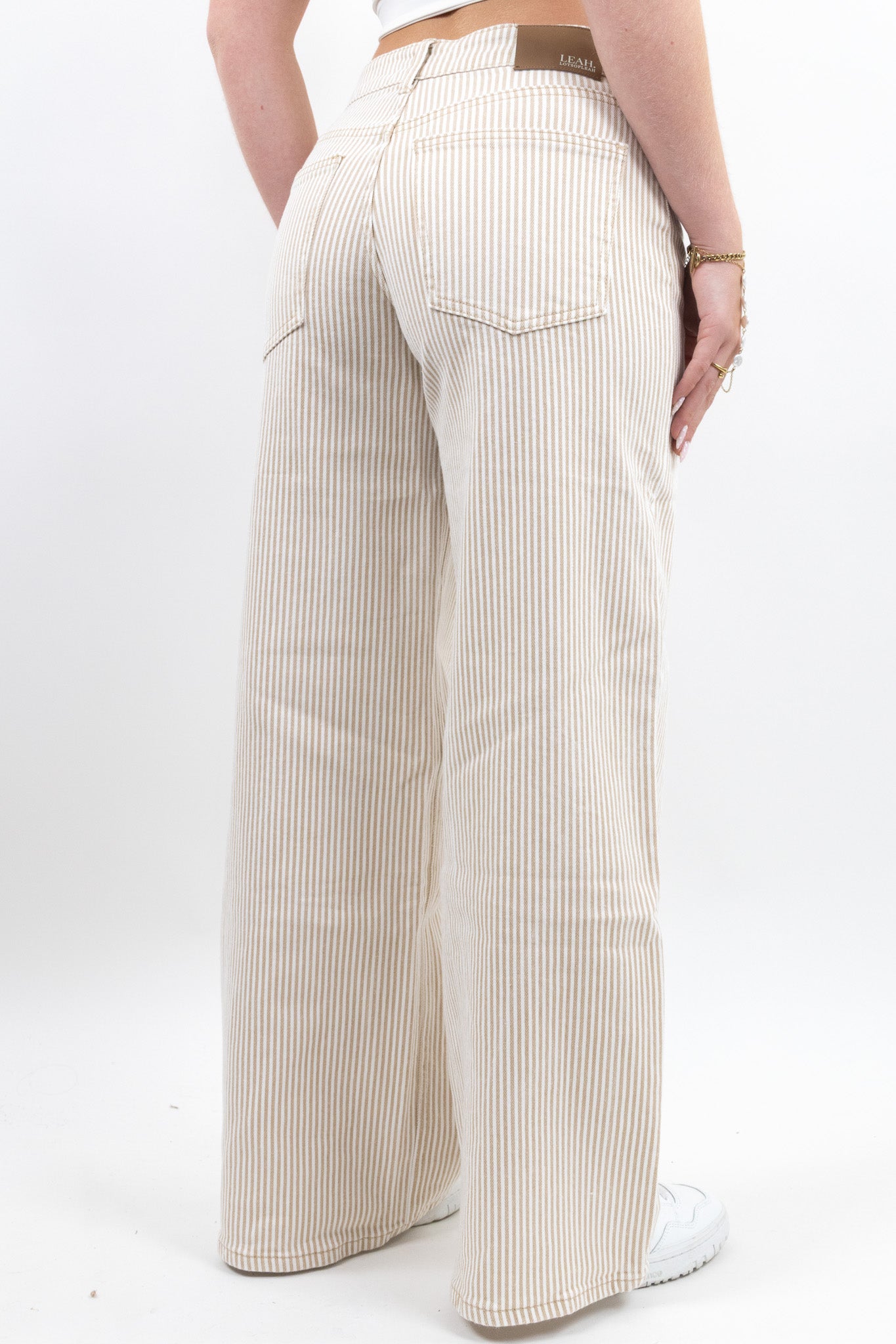 Striped Baggy Jeans