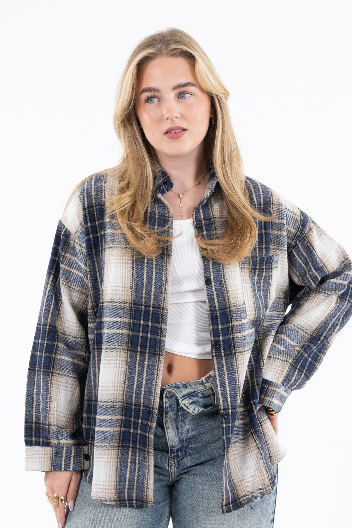 Blue Check Flannel