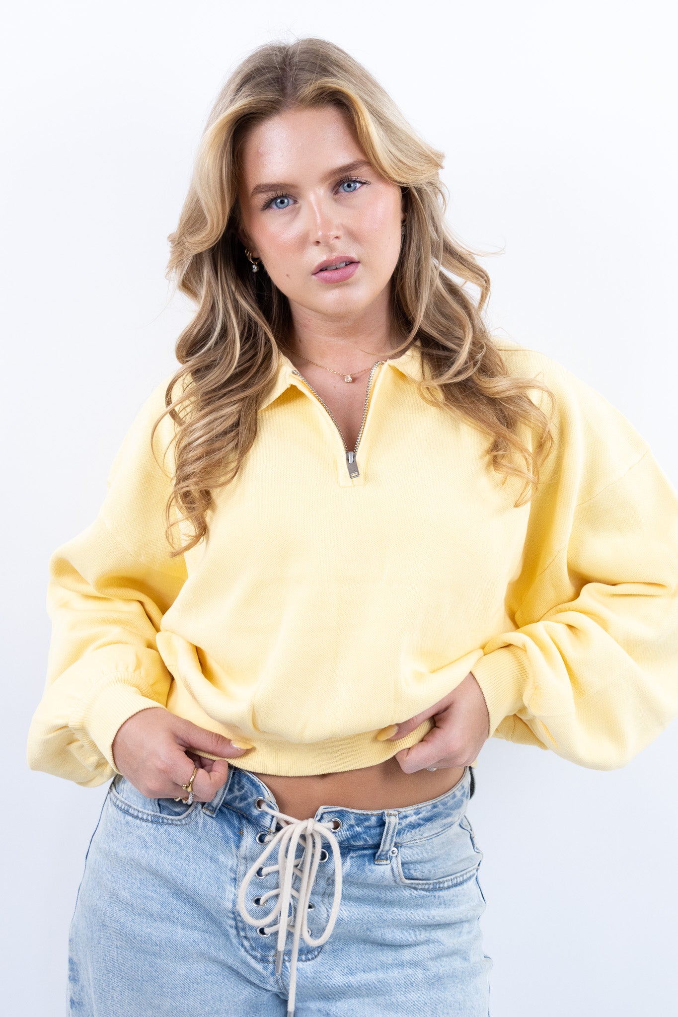 Lemon Drop Halfzip