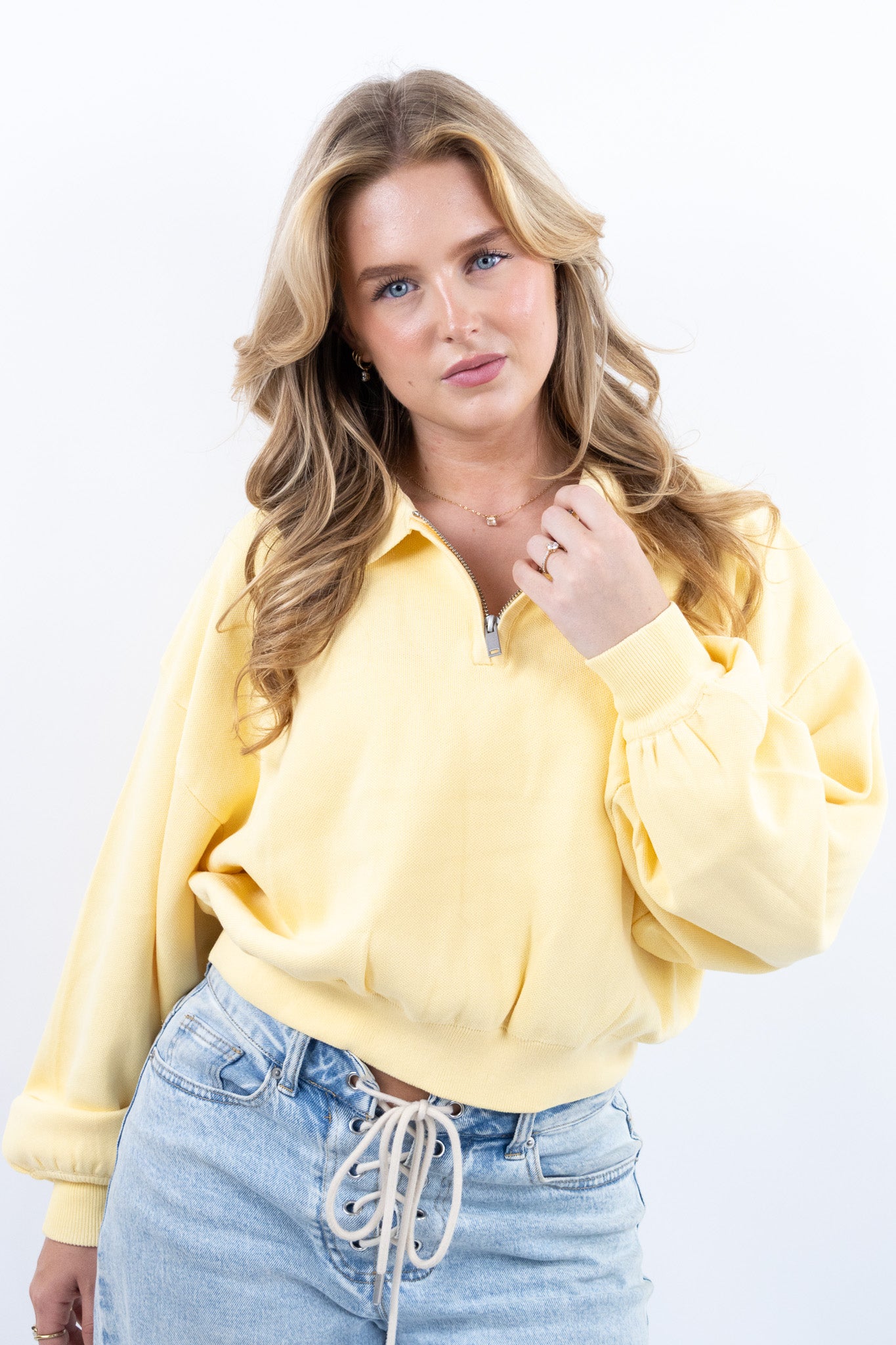 Lemon Drop Halfzip