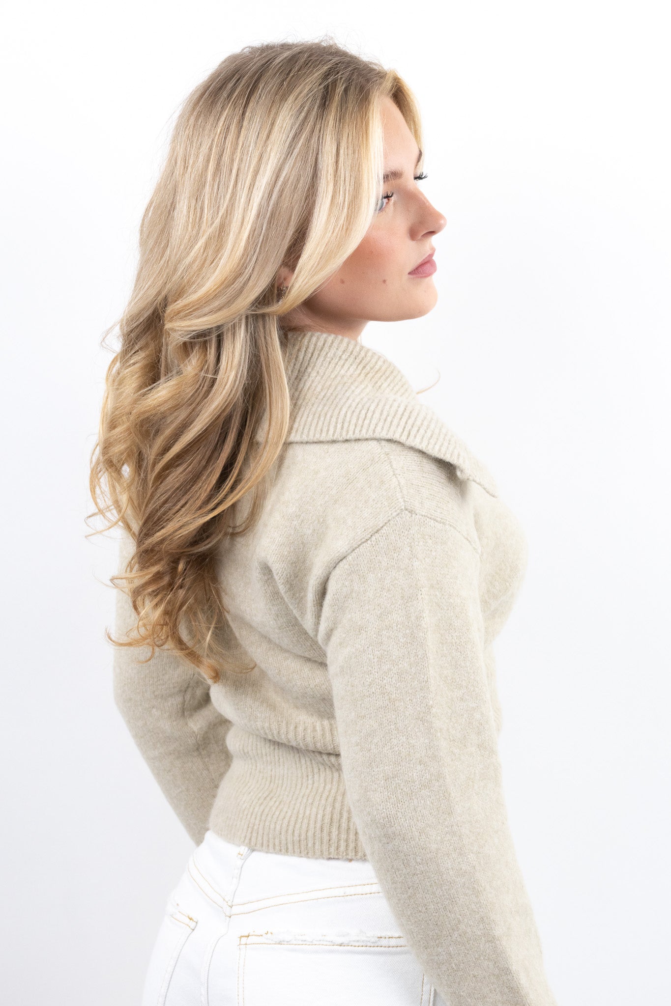 Soft Knit Polo Sweater