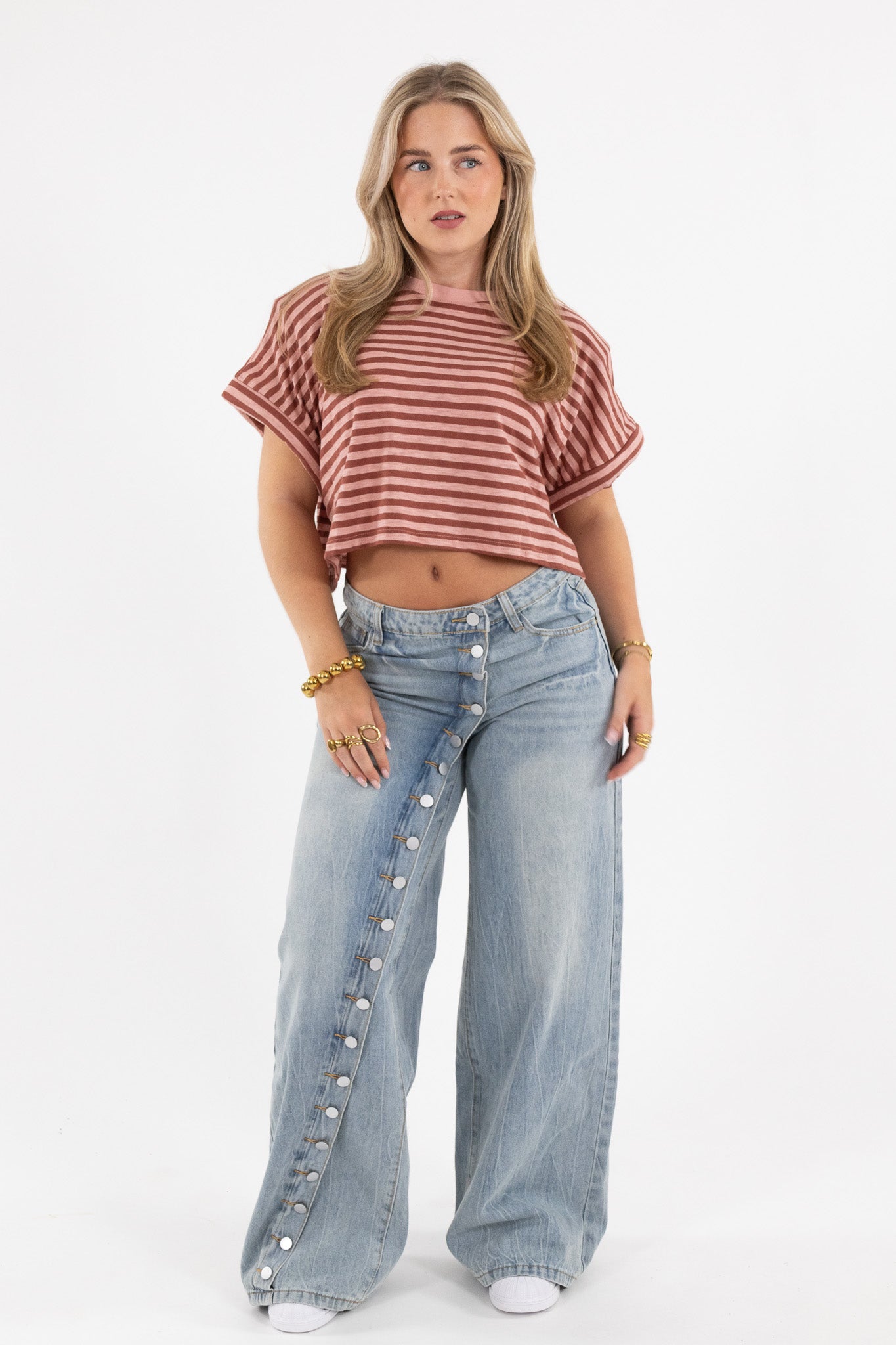 Boxy Shoulder Pad Tee