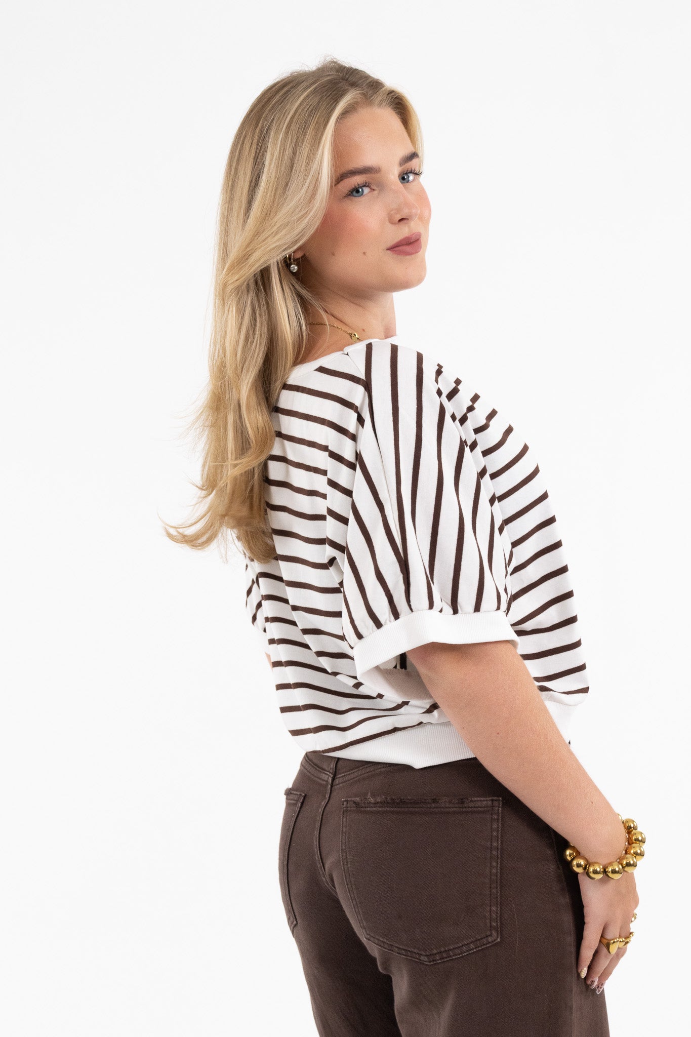 Oversized Stripe Top