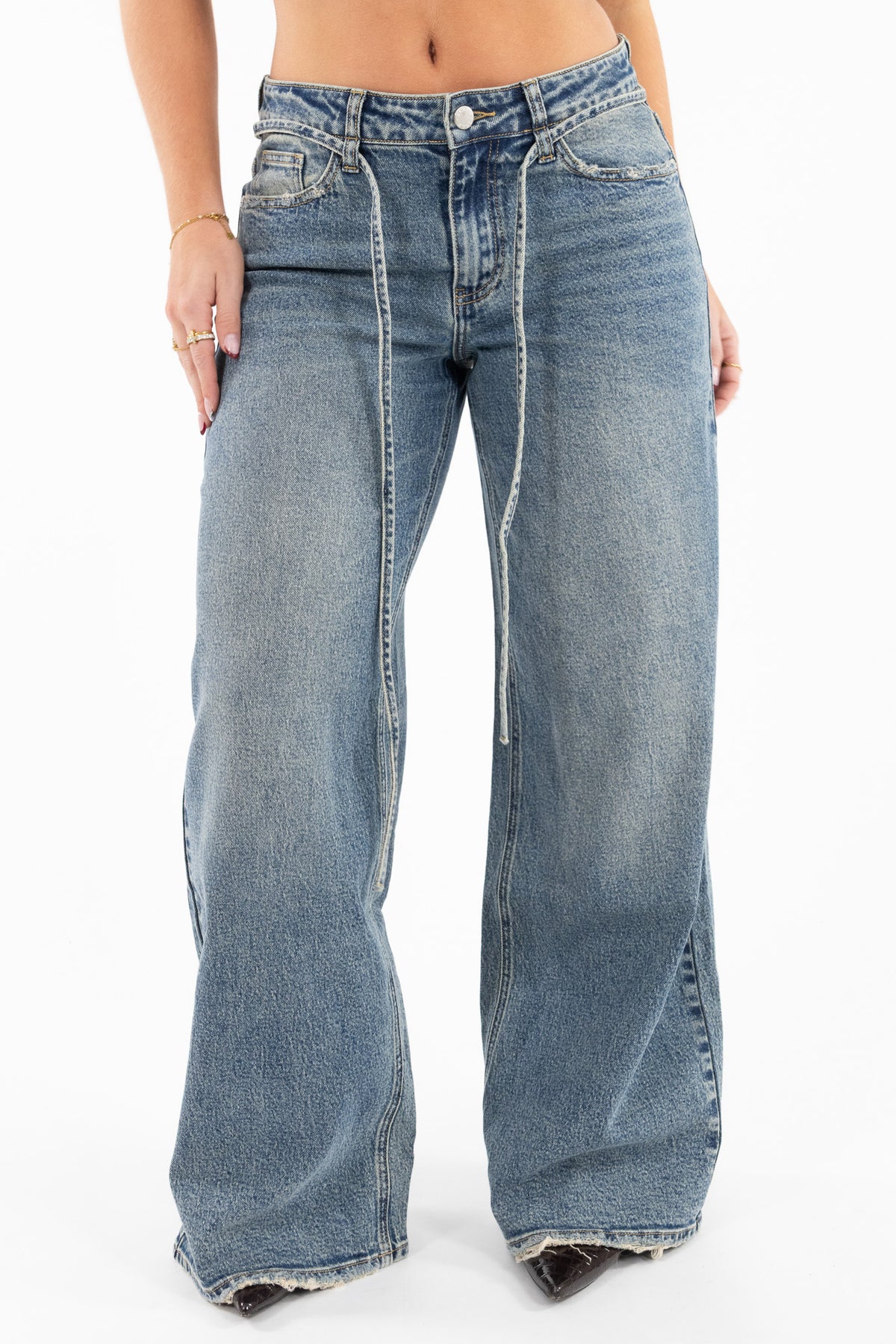 Baggy Rope Jeans