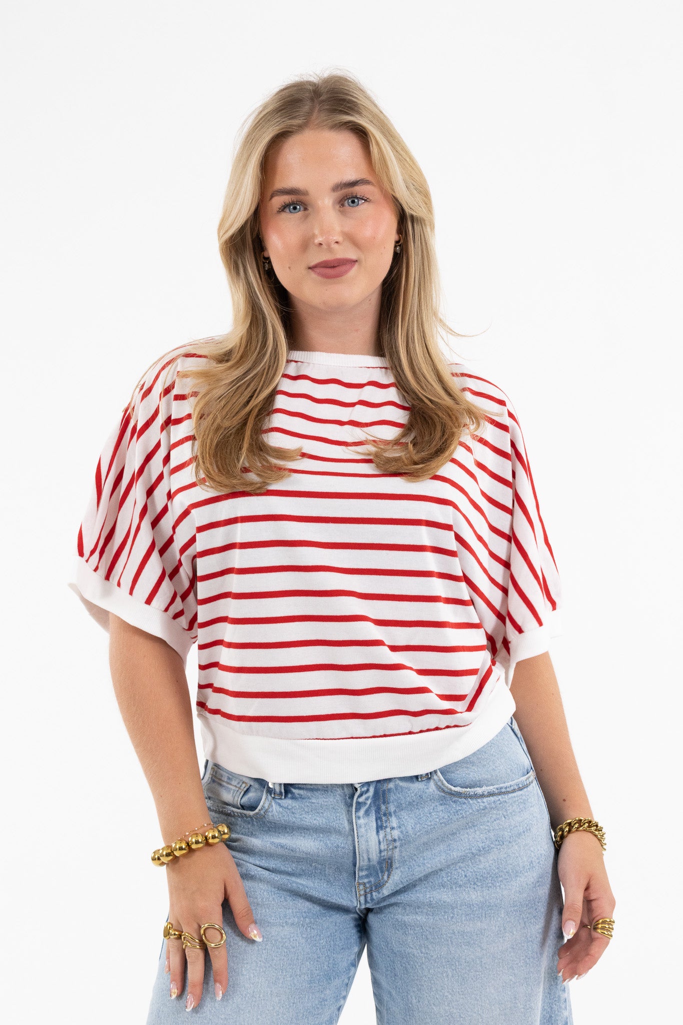 Oversized Stripe Top