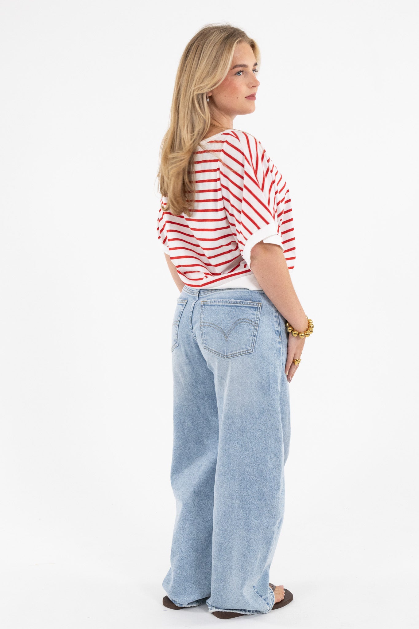 Oversized Stripe Top
