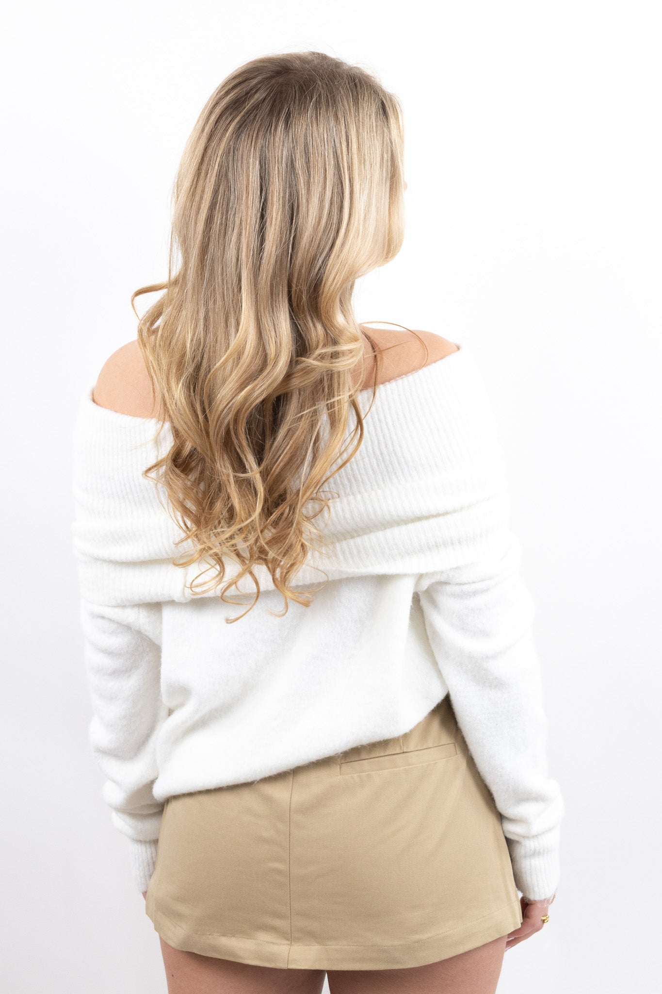 Double Button Skort
