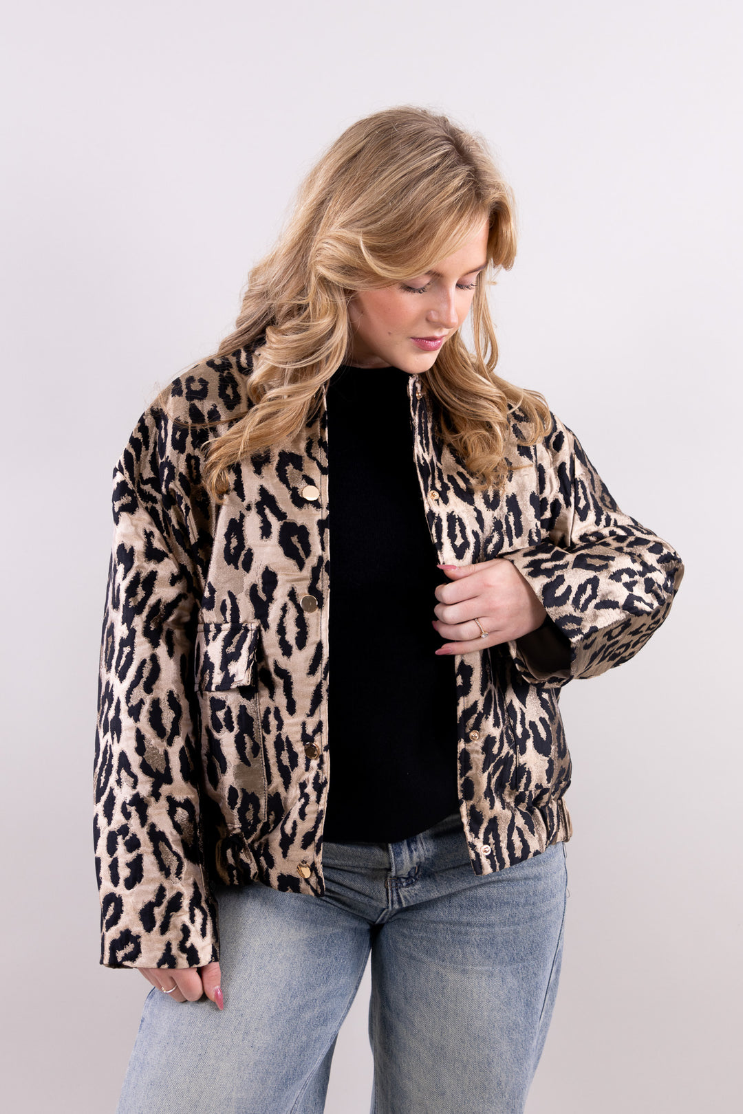 Nina leopard jacket