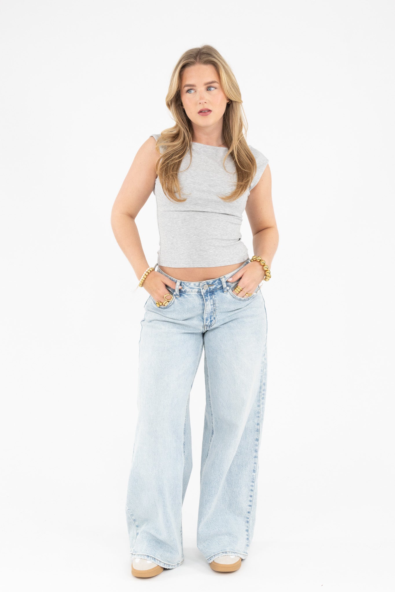 Open Back Fitted Top