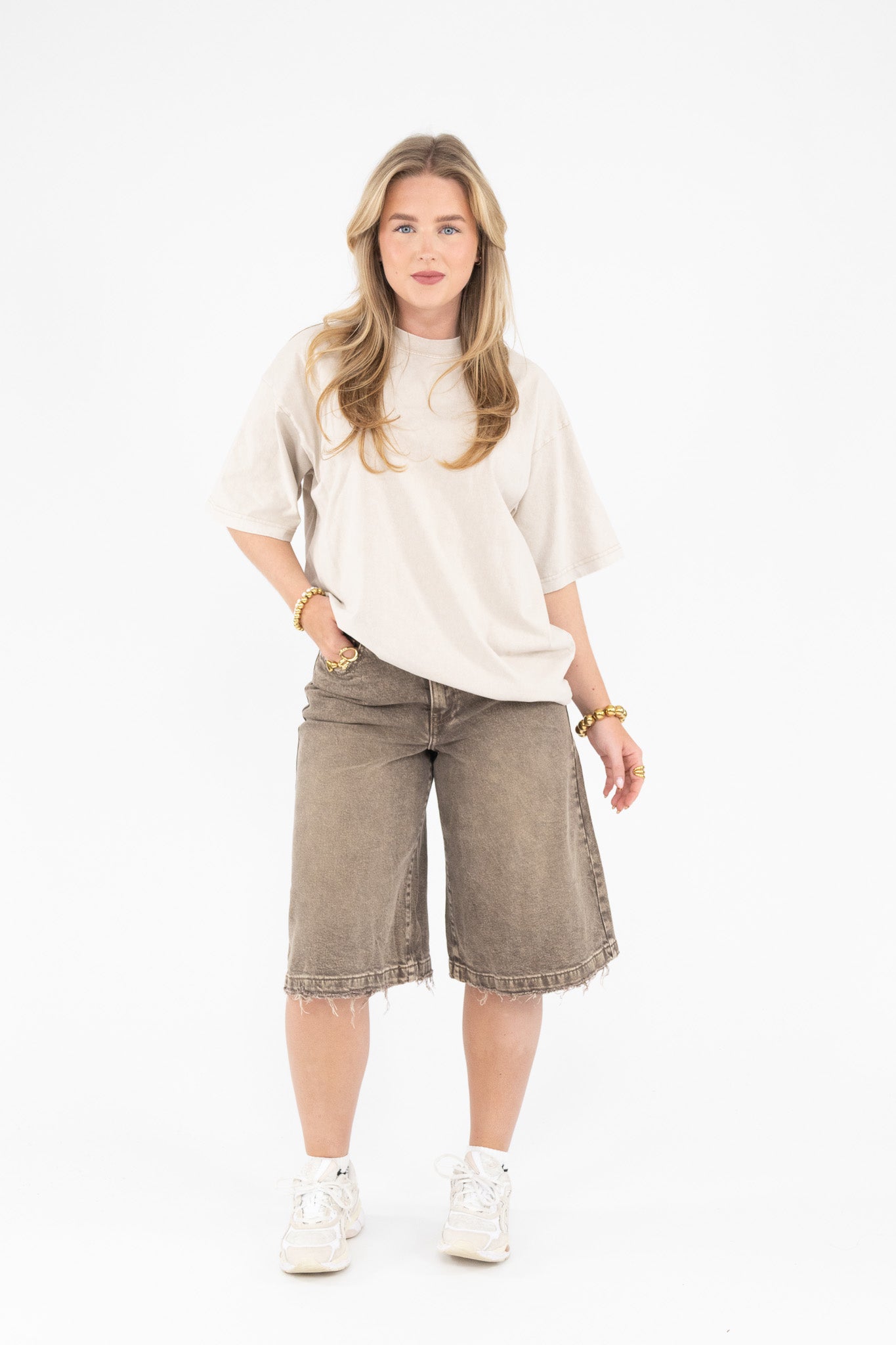 Baggy Denim Jorts