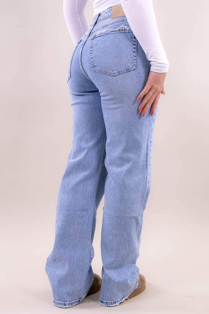 Lou wide leg jeans - stretch