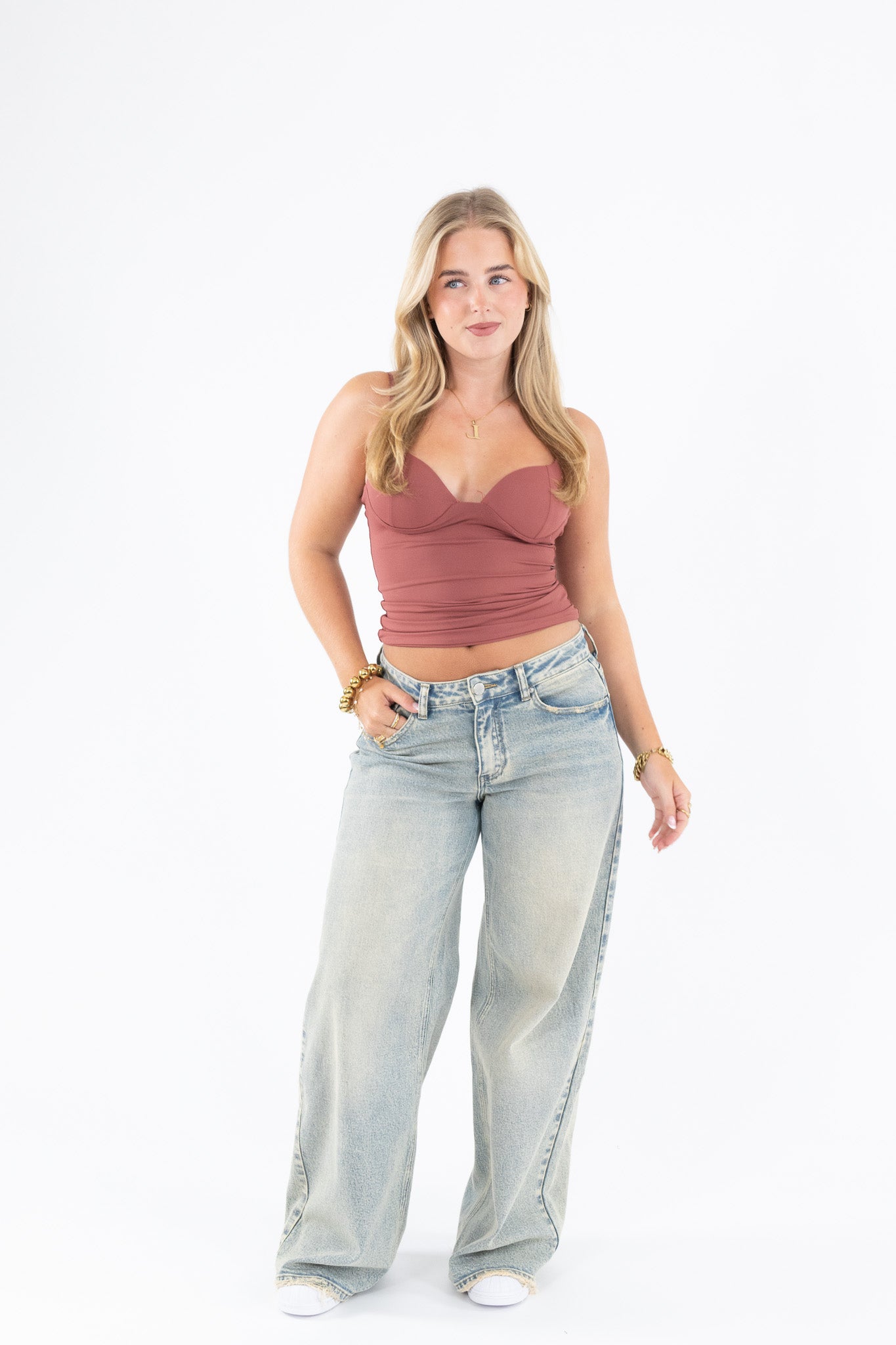 Sculpted Bustier Top