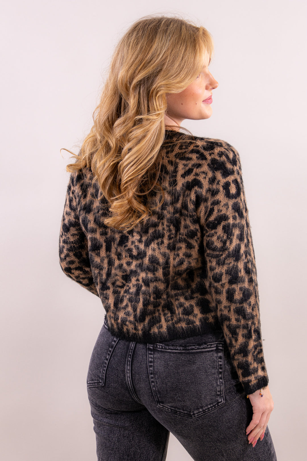 Noa leopard knit