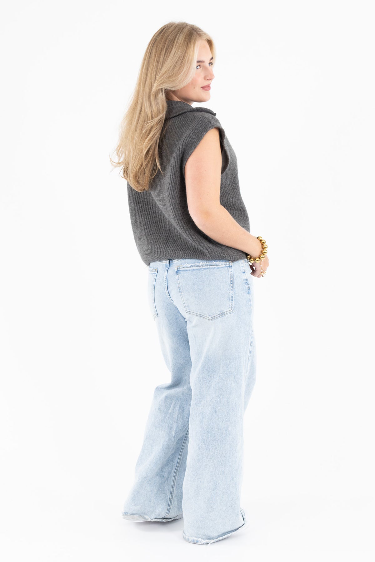 Zip Knit Vest