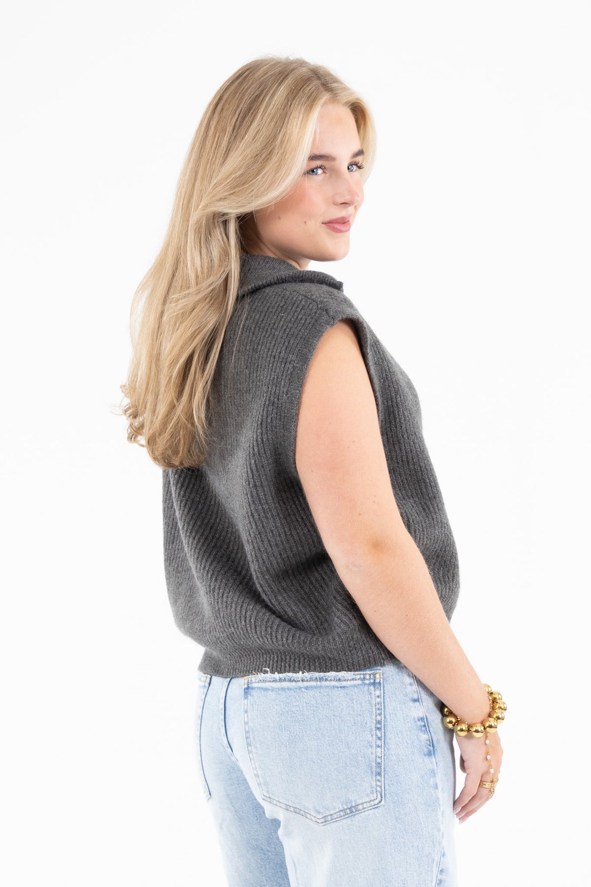 Zip Knit Vest