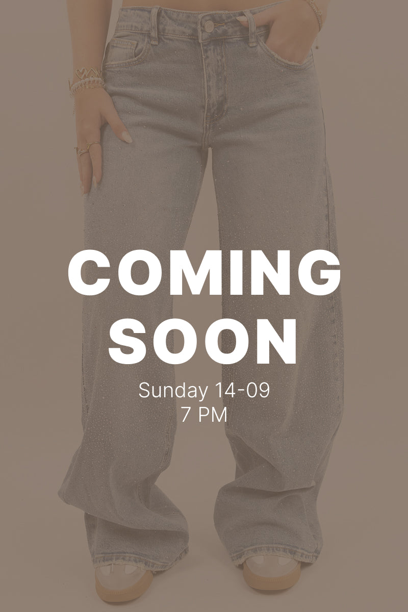The Glitter Baggy Jeans - Tall