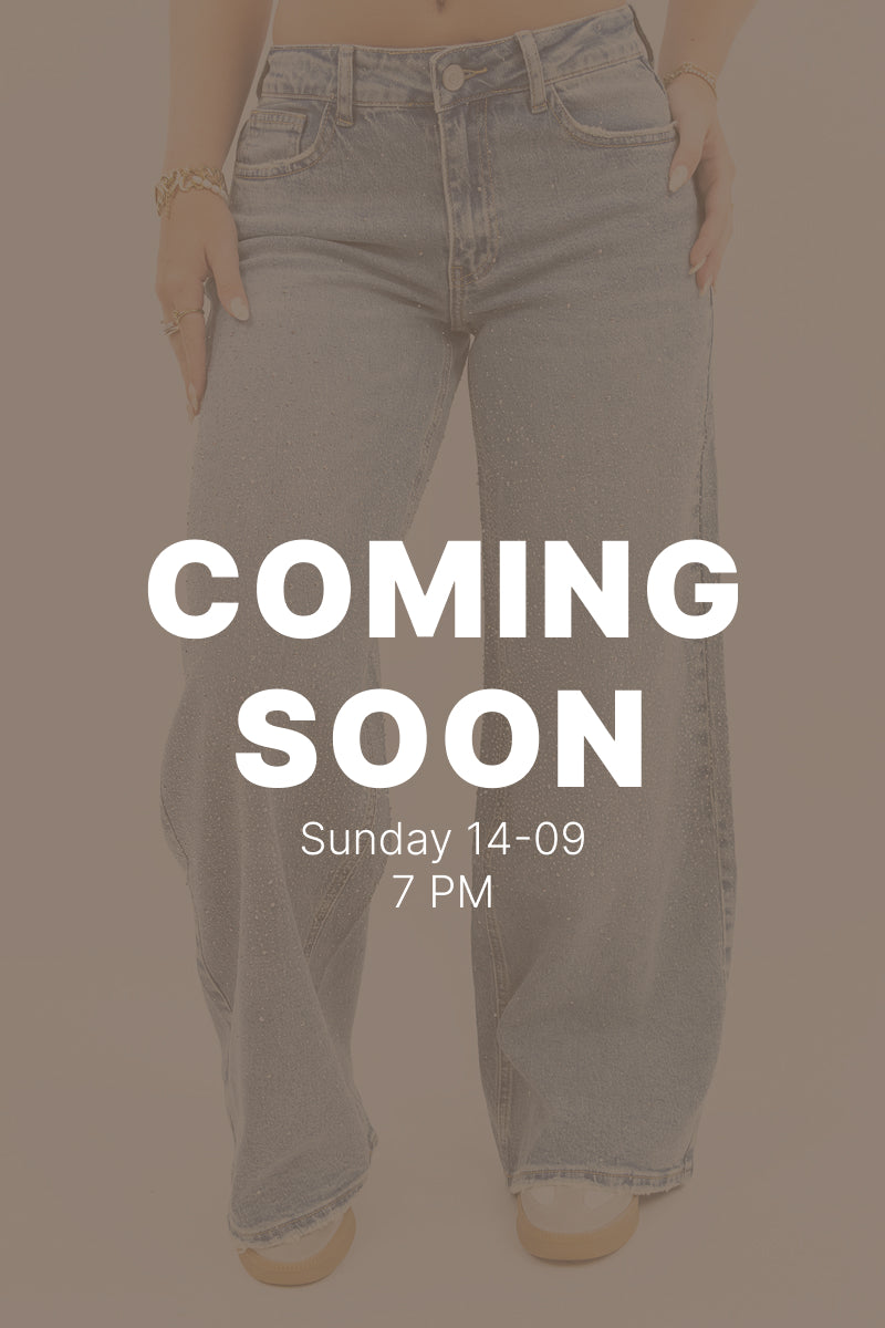 The Glitter Baggy Jeans